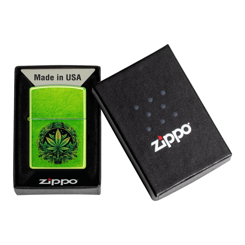 oryginalne czarne pudełko Zippo z zapalniczką w środku oryginalne czarne pudełko Zippo z zapalniczką w środku