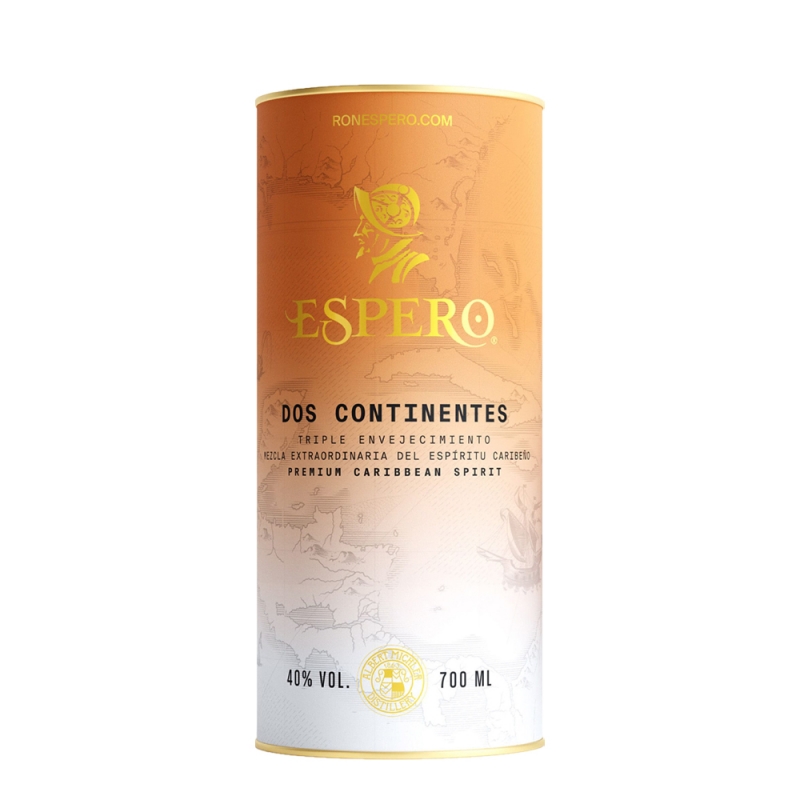 tuba od rumu Espero Dos Continentes Tuba 42% 0,7l