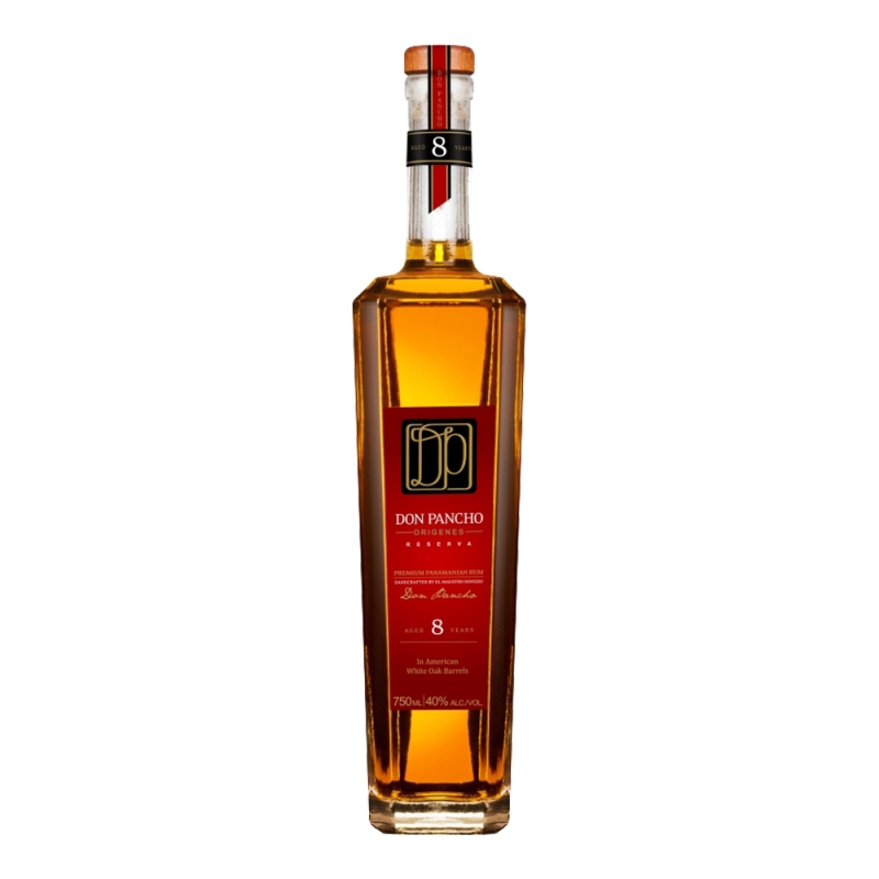 Rum z kolumbii Don Pancho Origenes 8YO z czerwoną etykietą Rum z kolumbii Don Pancho Origenes 8YO z czerwoną etykietą