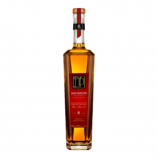 Rum z kolumbii Don Pancho Origenes 8YO z czerwoną etykietą
