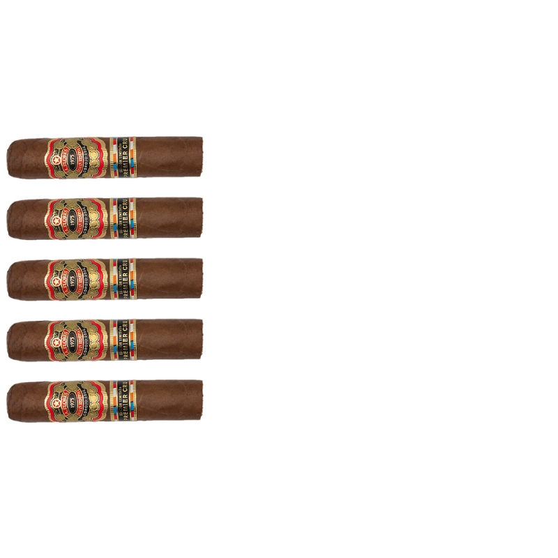 zesatw pięciu cygar PDR A. Flores 1975 Gran Reserva Corojo 2006 Half Corona zesatw pięciu cygar PDR A. Flores 1975 Gran Reserva Corojo 2006 Half Corona