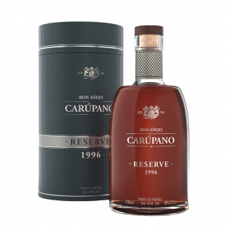 butelka rumu Carupano 1996 z elegancką tubą w zestawie