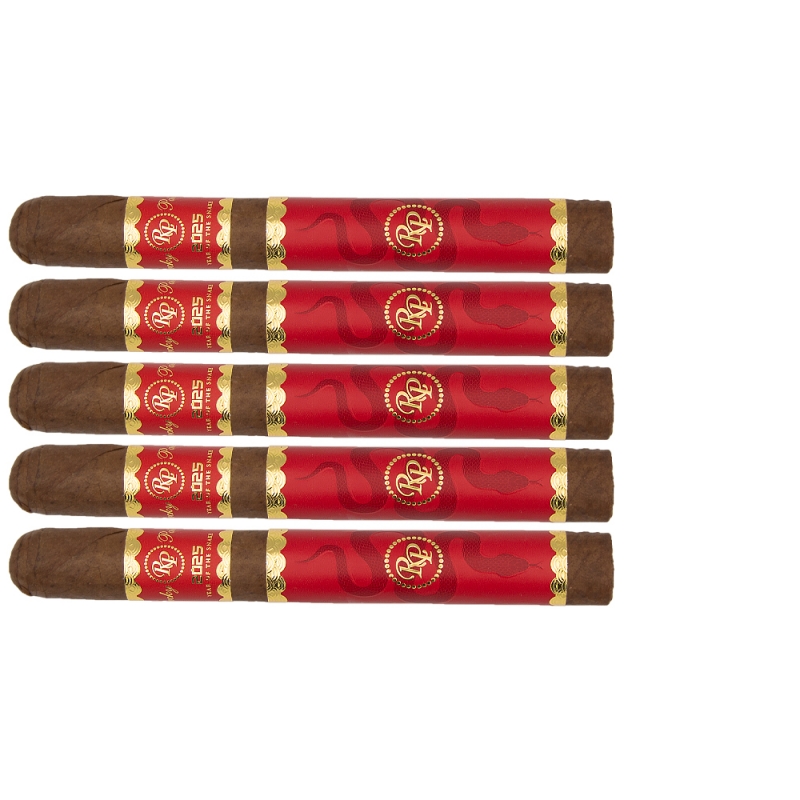 zestaw pięciu cygar Rocky Patel Year of the Snake Toro zestaw pięciu cygar Rocky Patel Year of the Snake Toro