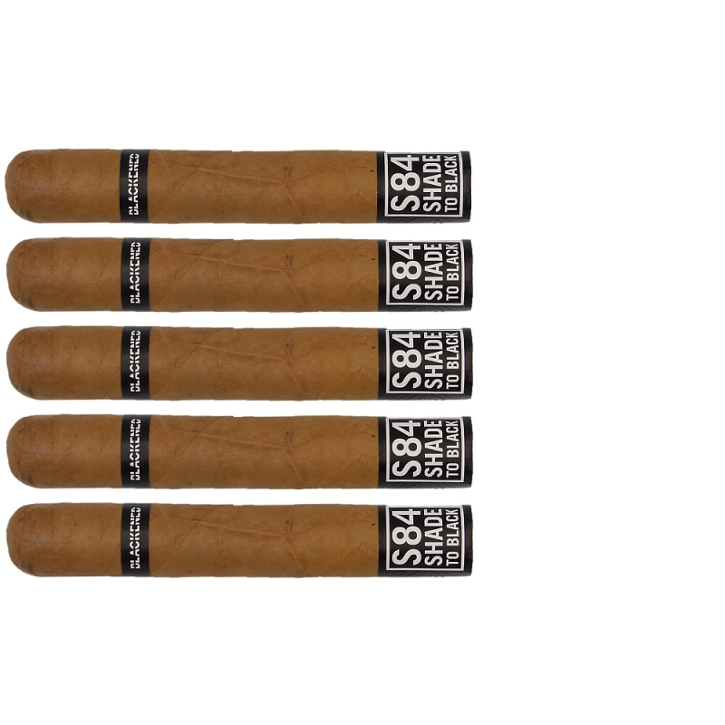zestaw pięciu cygar Blackened Shade S84 by Drew Estate Robusto zestaw pięciu cygar Blackened Shade S84 by Drew Estate Robusto