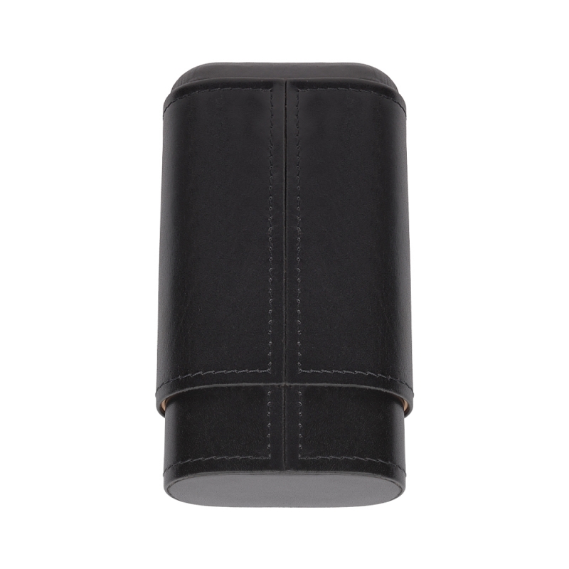 druga strona czarnego etui na 3 cygara druga strona czarnego etui na 3 cygara