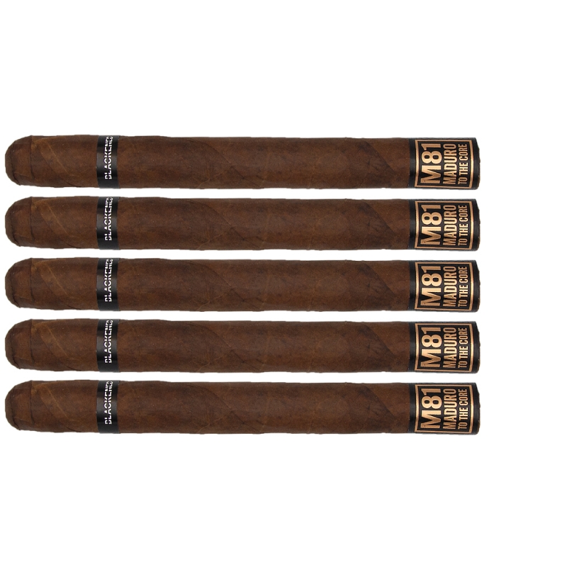 zestaw pięciu cygar Blackened Maduro M81 by Drew Estate Corona Double zestaw pięciu cygar Blackened Maduro M81 by Drew Estate Corona Double