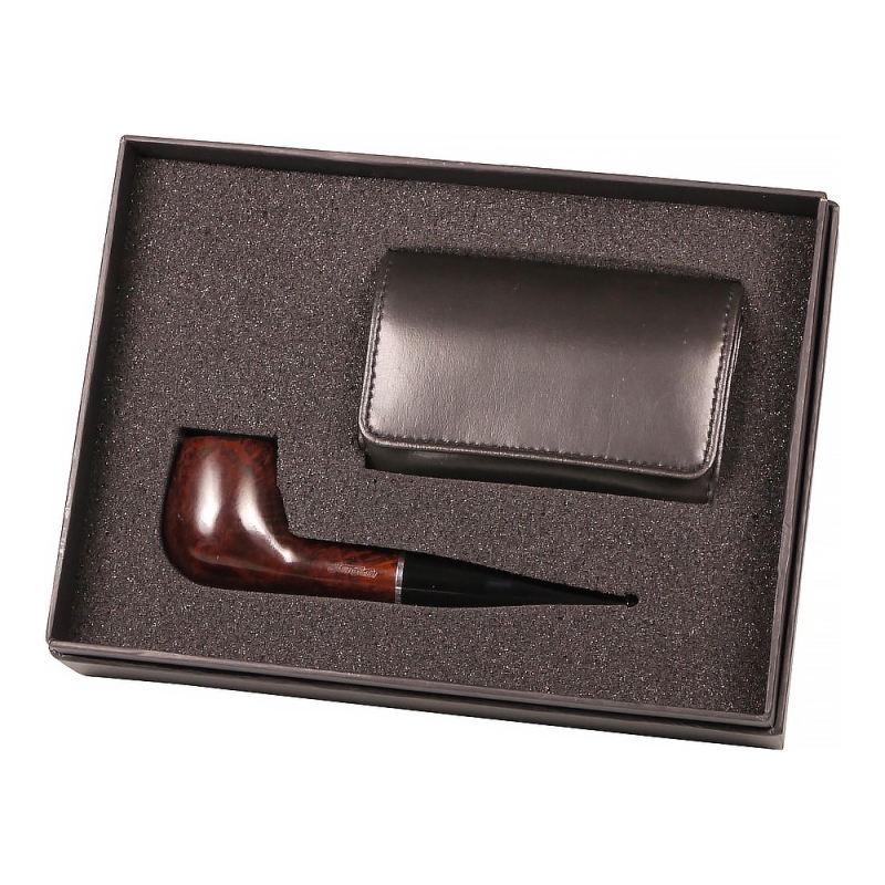 Zestaw Fajka Jean Claude i etui 409768 Zestaw Fajka Jean Claude i etui 409768