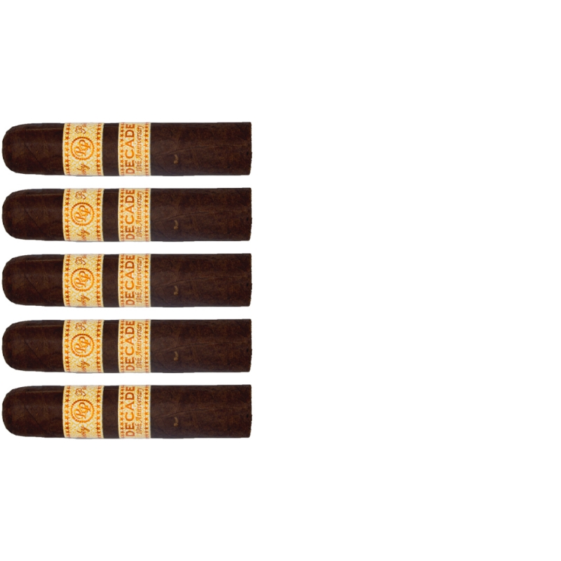 zestaw pięciu cygar Rocky Patel Decade Short Robusto