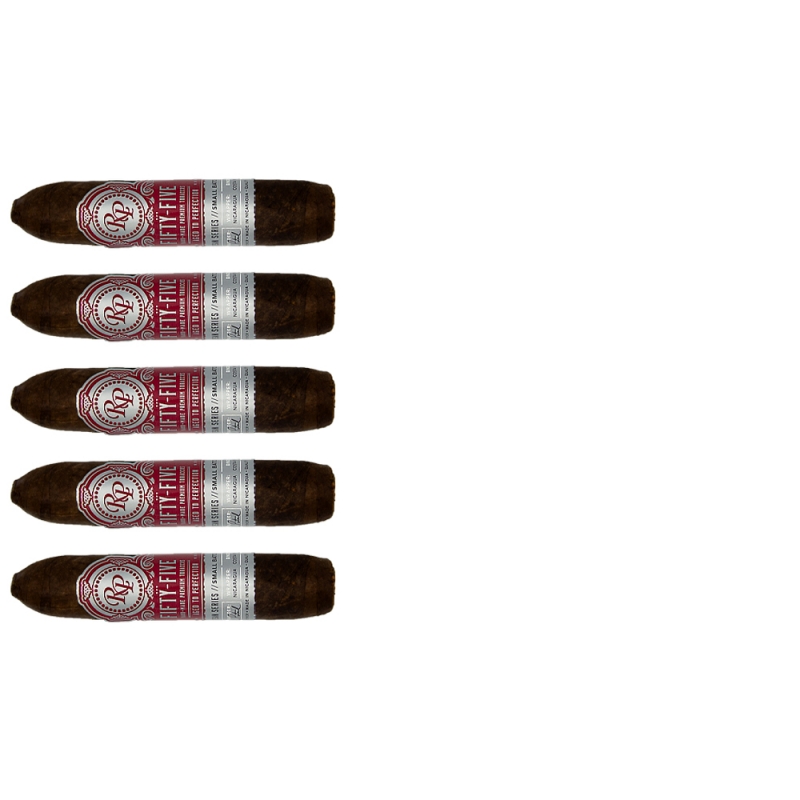 zestaw pięciu cygar Rocky Patel Fifty Five Corona