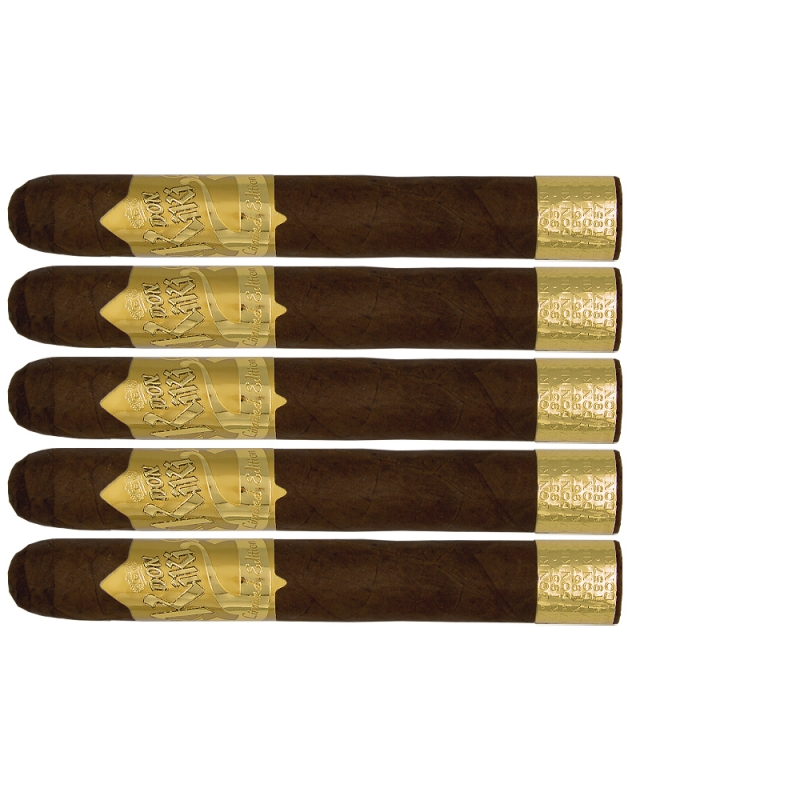 zestaw pięciu cyagr Don Kiki Gold Label Toro zestaw pięciu cyagr Don Kiki Gold Label Toro