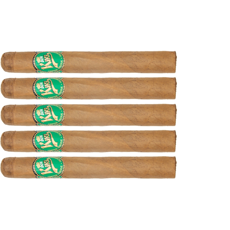 zestaw pięciu cygar Don Kiki Green Label Toro zestaw pięciu cygar Don Kiki Green Label Toro