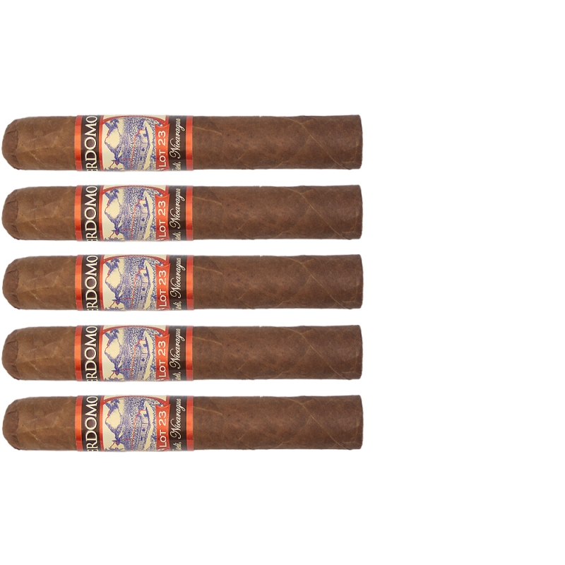 zestaw pięciu cygar Perdomo Lot 23 Sungrown Robusto