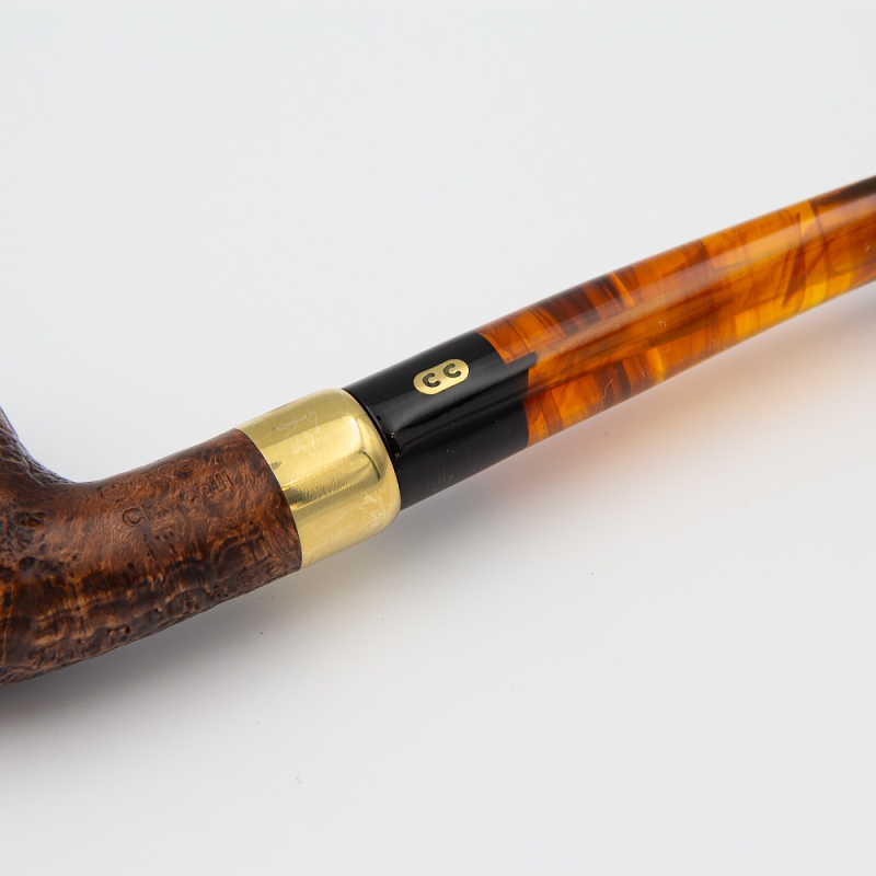 łączenie ustnika z cybuchem na złotym elemencie