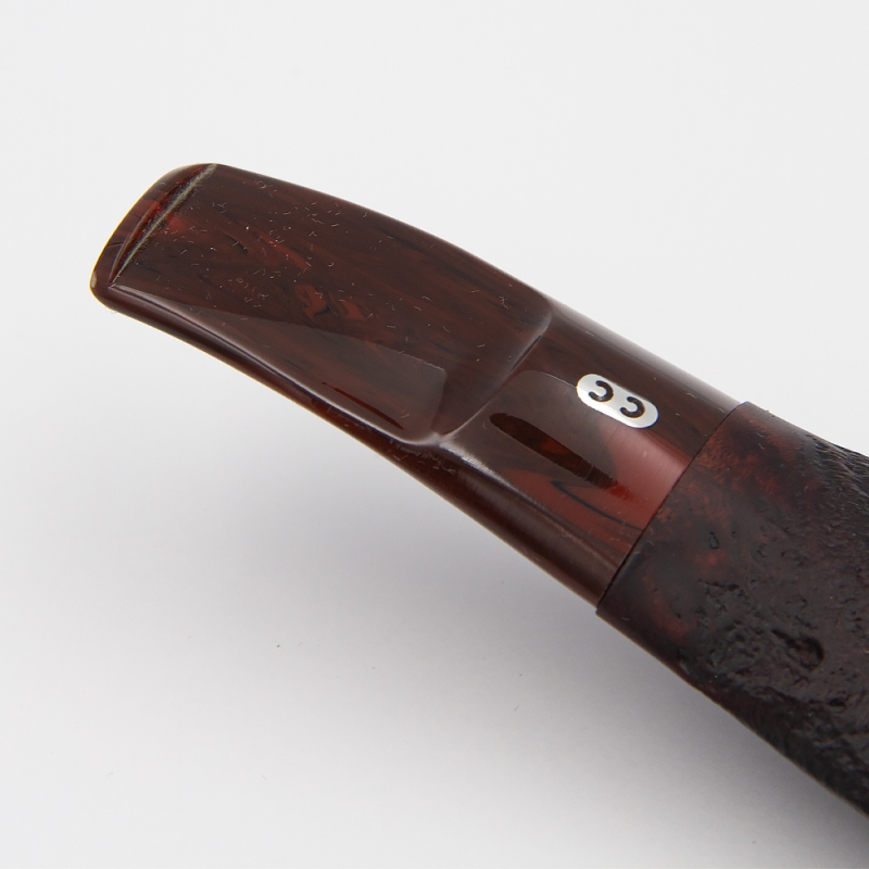 malutki ustnik od fajki Chacom w kolorze czerwonego drewna