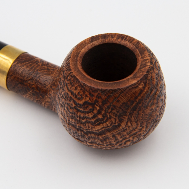 drewniany ręcznie zdobiony cybuch