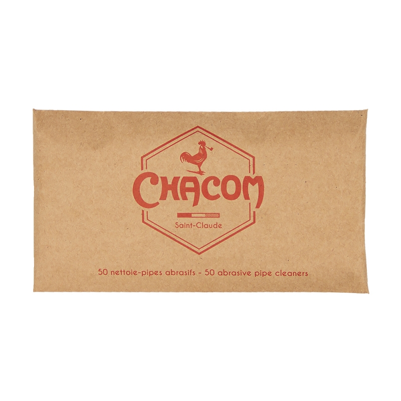 Wyciory Chacom bawełna + włókna ścierne 50 szt. (800503)