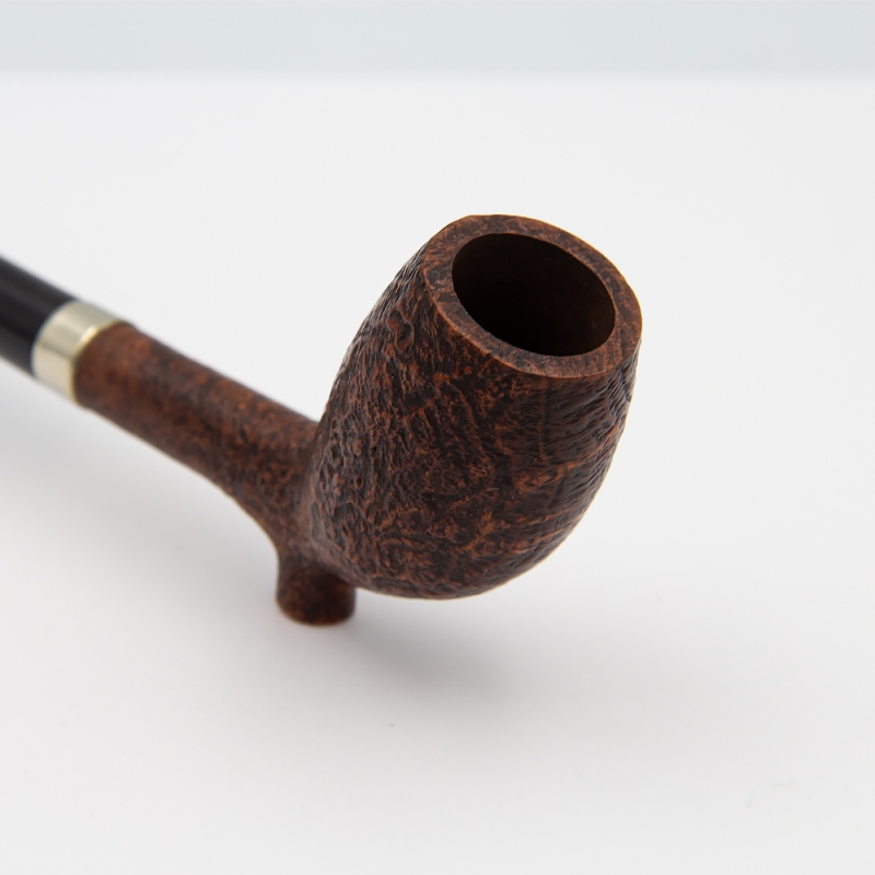 owalny cybuch fajki z małą podstawką