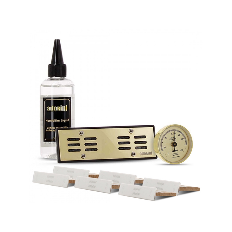 akcesoria zawarte w humidorze Chianti Black Deluxe