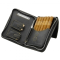 otwarte etui na cygara z przykładowymi sztukami na suwak