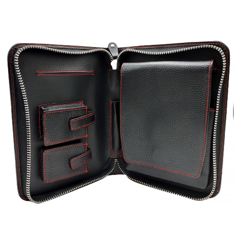 otwarte etui marki Adorini na suwak mieści 5 cygar