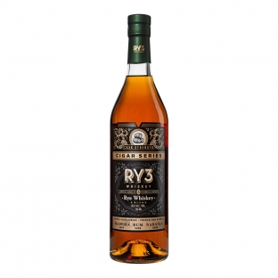 Whiskey RY3 Cigars Series Cask Finish Strength 61%, 0,7l