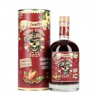 Rum T. Sonthi Winter Edition 2025 40%, 0,5l z czerwoną tubą