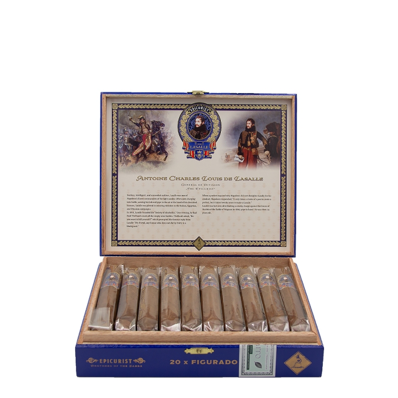 otwarte pudełko pełne cyagr Casdagli Epicurist Figurado