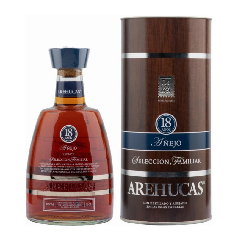 Rum Arehucas Anejo 18 Anos Seleccion Familiar 40%, 0,7l