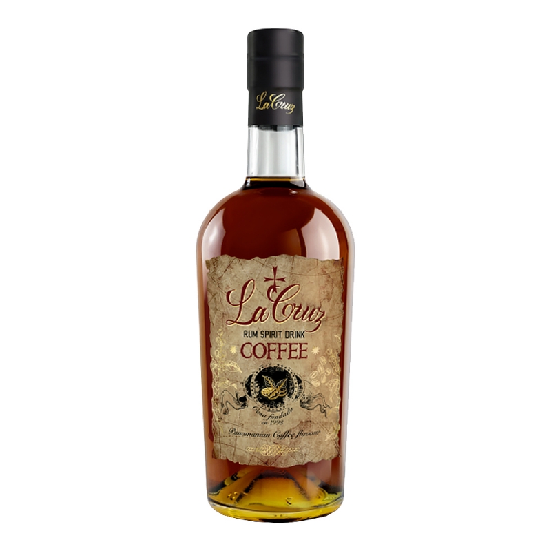 Rum La Cruz Coffee 34%, 0,7l