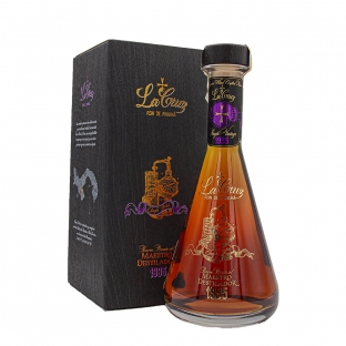 Rum La Cruz 1995 40%, 0,7l z czarnym pudełkiem prezentowym