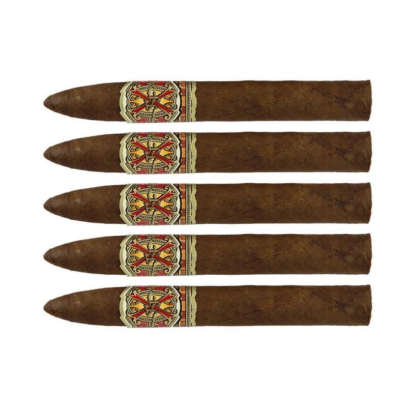 5 dominikańskich cygar w formacie torpedo z serii opus x