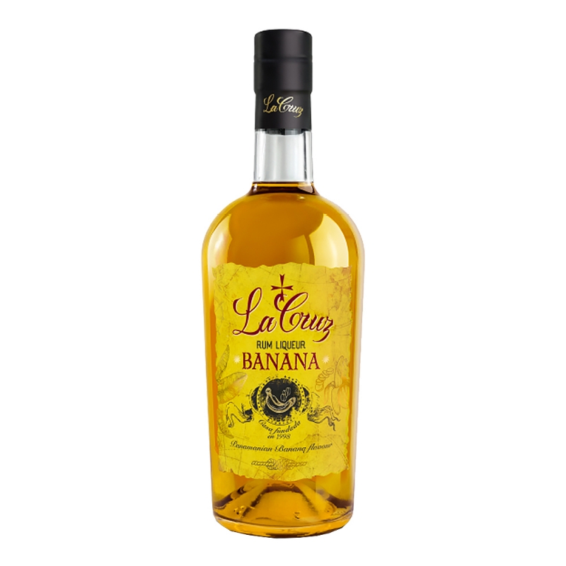 Rum La Cruz Banana 34%, 0,7l