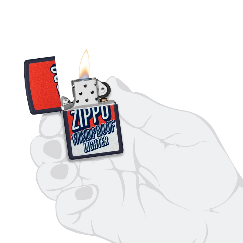 zapalniczka trzymana w dłoni pokazuje kompaktowy rozmiar i wyraźny żywy motyw Color Image