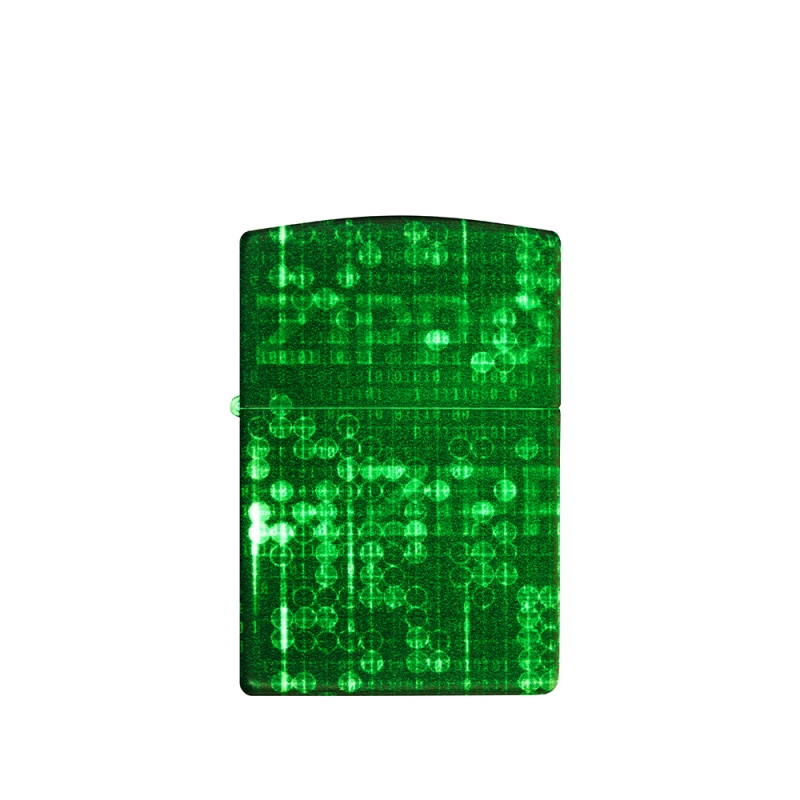 obudowa zapalniczki Zippo z jednolitym motywem pattern który tworzy efekt głębi