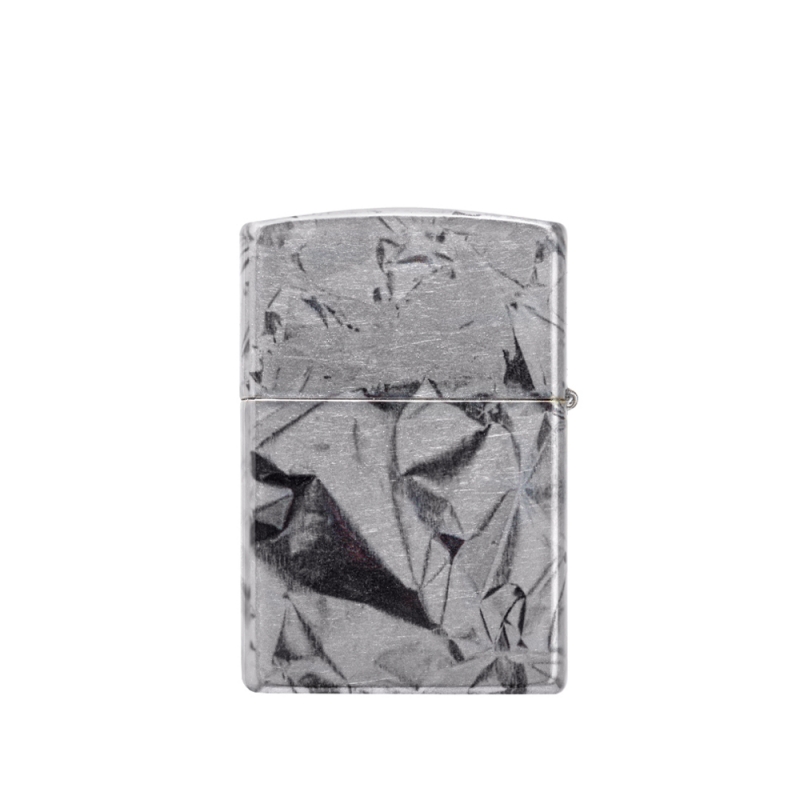 zapalniczka z dekoracyjnym efektem aluminium foil który przyciąga wzrok w świetle dziennym