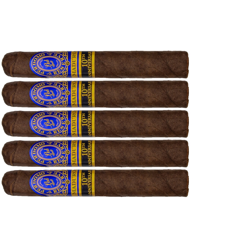 zestaw pięciu cygar Perdomo Reserve 10th Anniversary Maduro Epicure