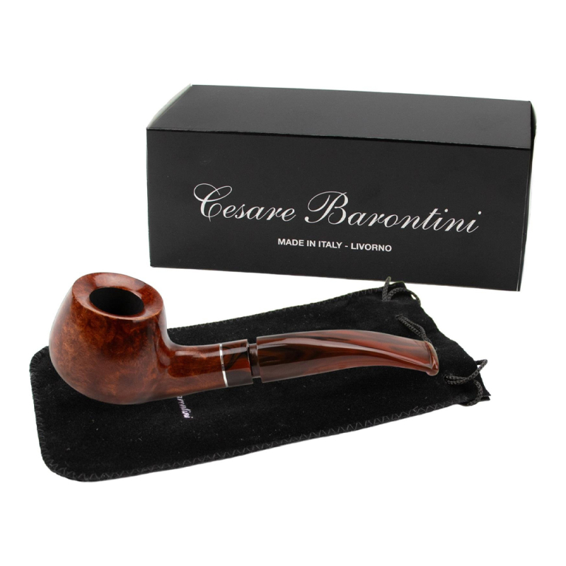 Fajka Cesare Barontini Lido z czarnym pokrowcem i pudełkiem
