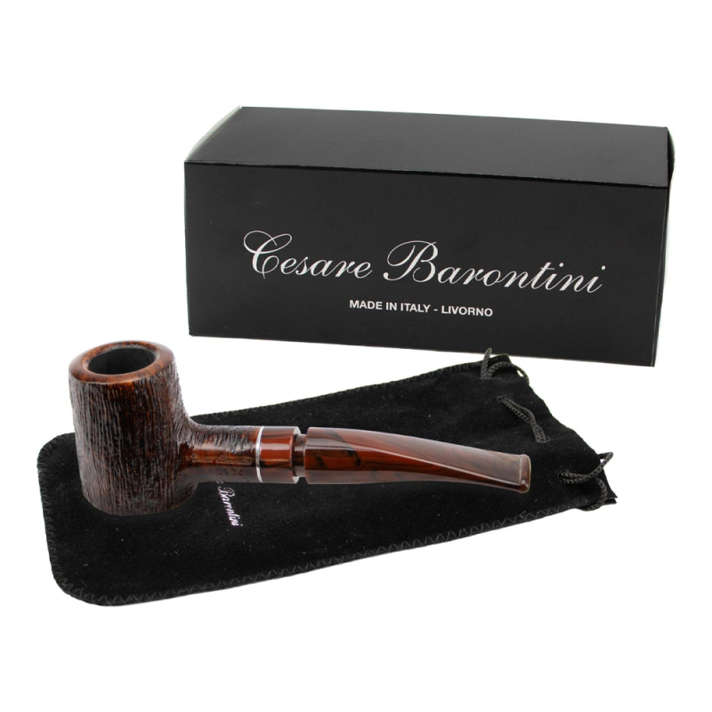 Fajka Cesare Barontini Lido z woreczkiem i czarnym markowym pudełkiem