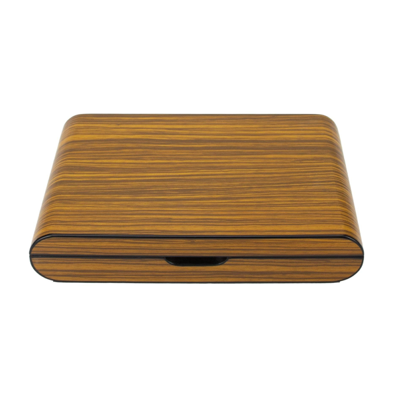 Humidor na 10 cygar Zebra z eleganckim wiekiem