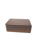 cedrowy Humidor na 25 cygar w kolorze ciemnego drewna