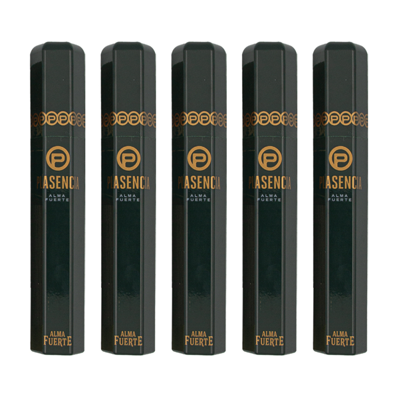 zestaw pięciu cygar Plasencia Alma Fuerte Colorado Claro Sixto I Tubos