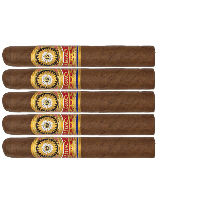 zestaw pięciu cygar Perdomo Legacy Shade Grown Epicure