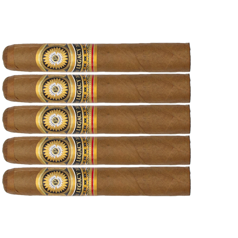 zestaw pięciu cygar Perdomo Legacy Connecticut Gordo