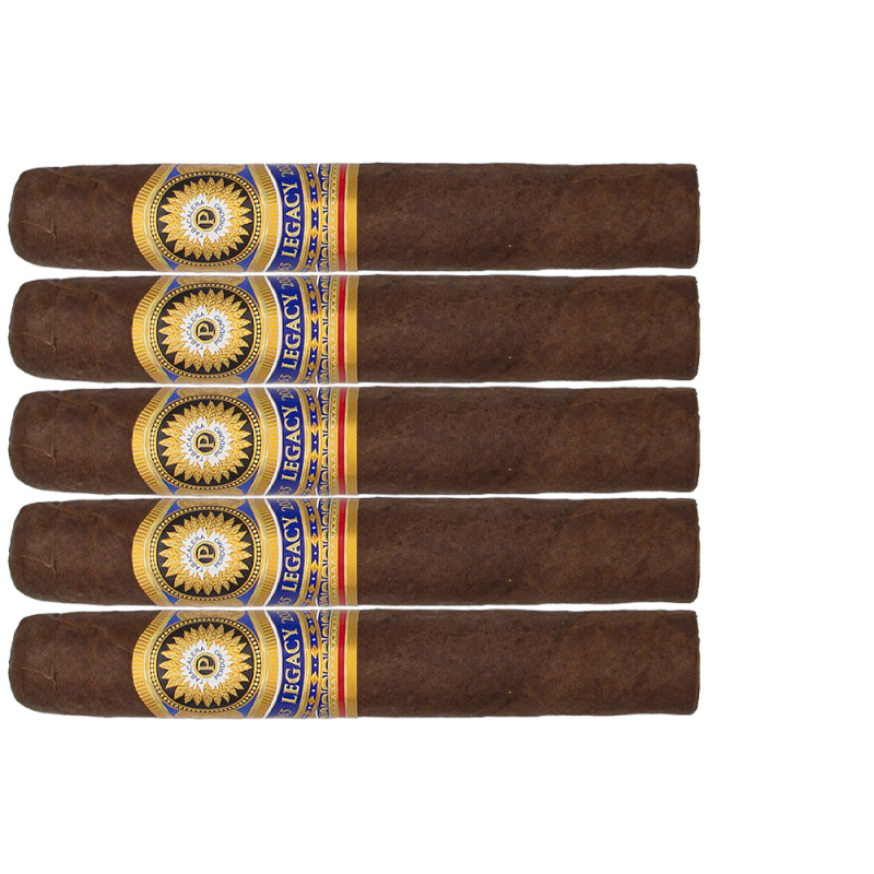 zestaw pięciu cygar Perdomo Legacy Maduro Gordo