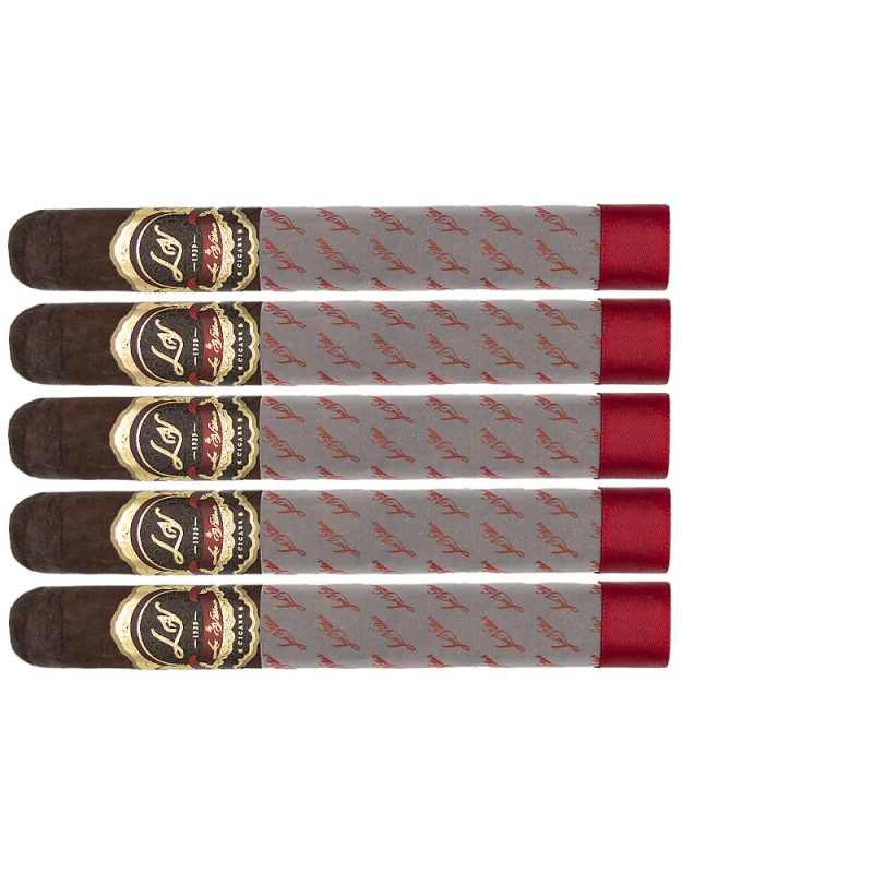 zestaw pięciu cygar Las Villas Toro Box Pressed o średniej do pełnej mocy