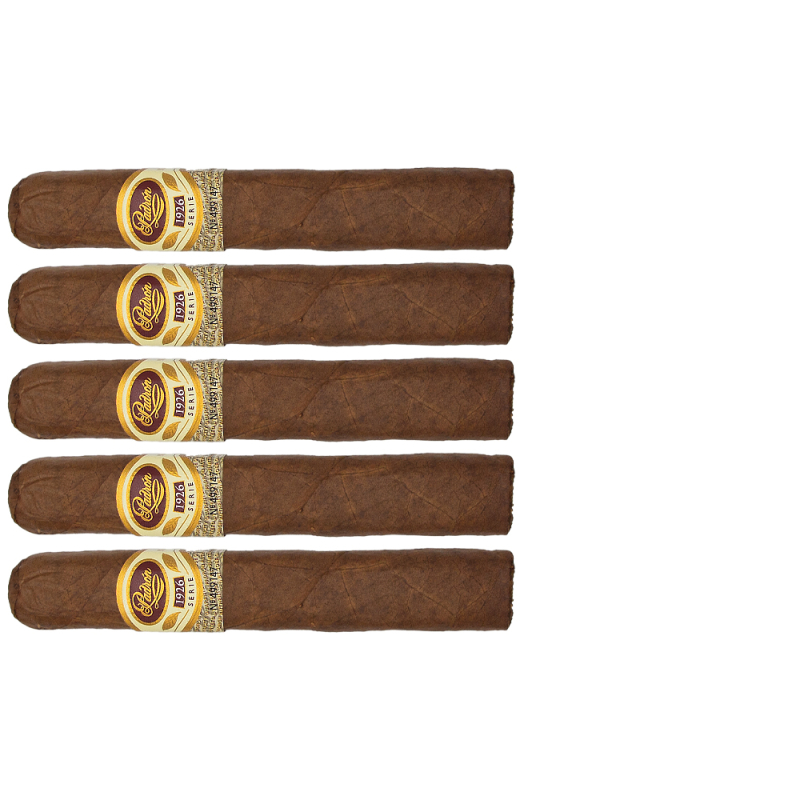 zestaw pięciu cygar Padron 1926 Series No. 6 Natural