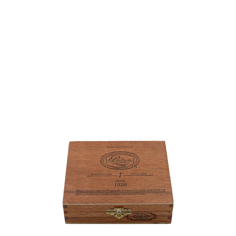drewniane pudełko od cygar Padron 1926 Series No. 6 Natural