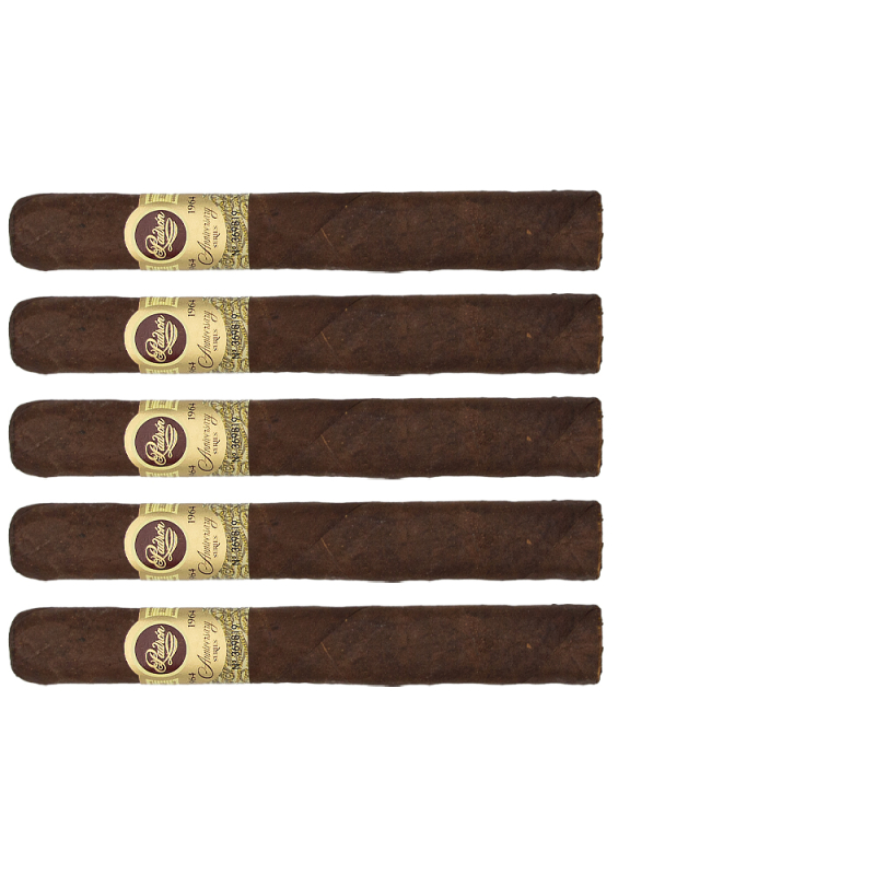 zestaw pięciu mocnych cygar Padron Anniversary 1964 Series Exclusivo Maduro