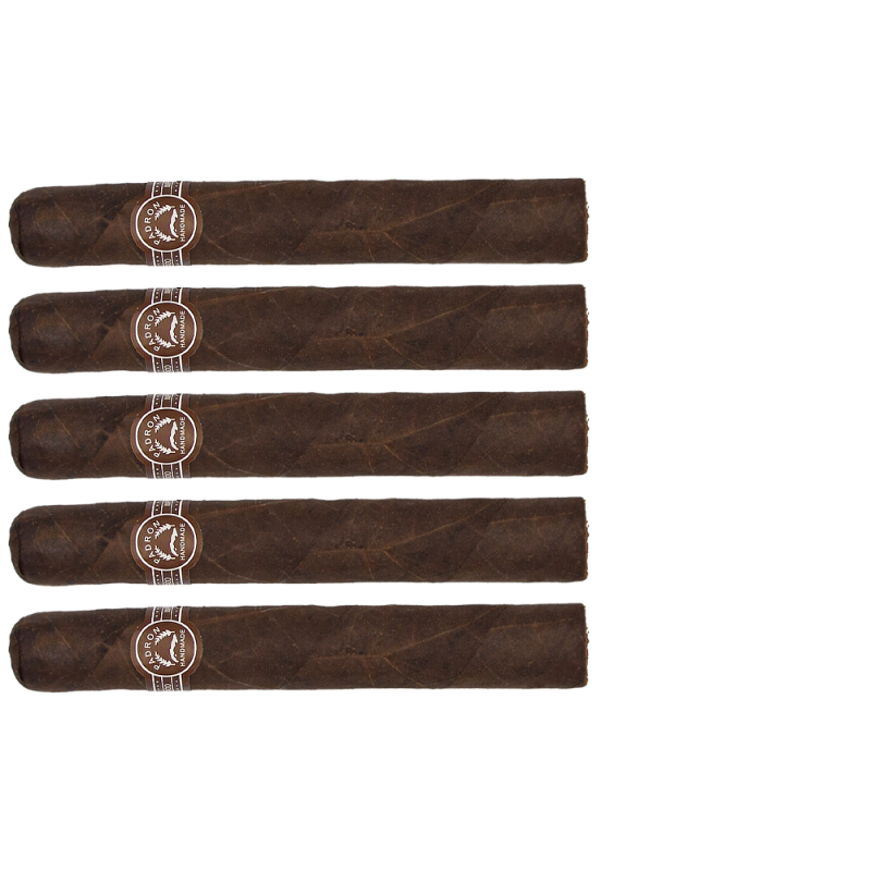 zestaw pięciu cygar o ciemnej pokrywie Padron 2000 Series Maduro