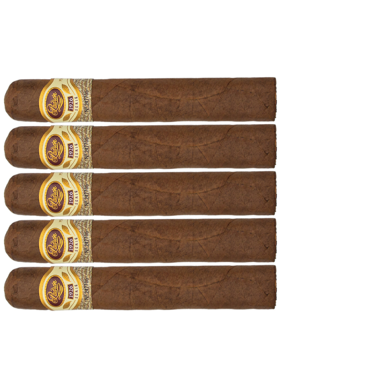 zestaw pięciu cygar Padron 1926 Series No. 9 Natural